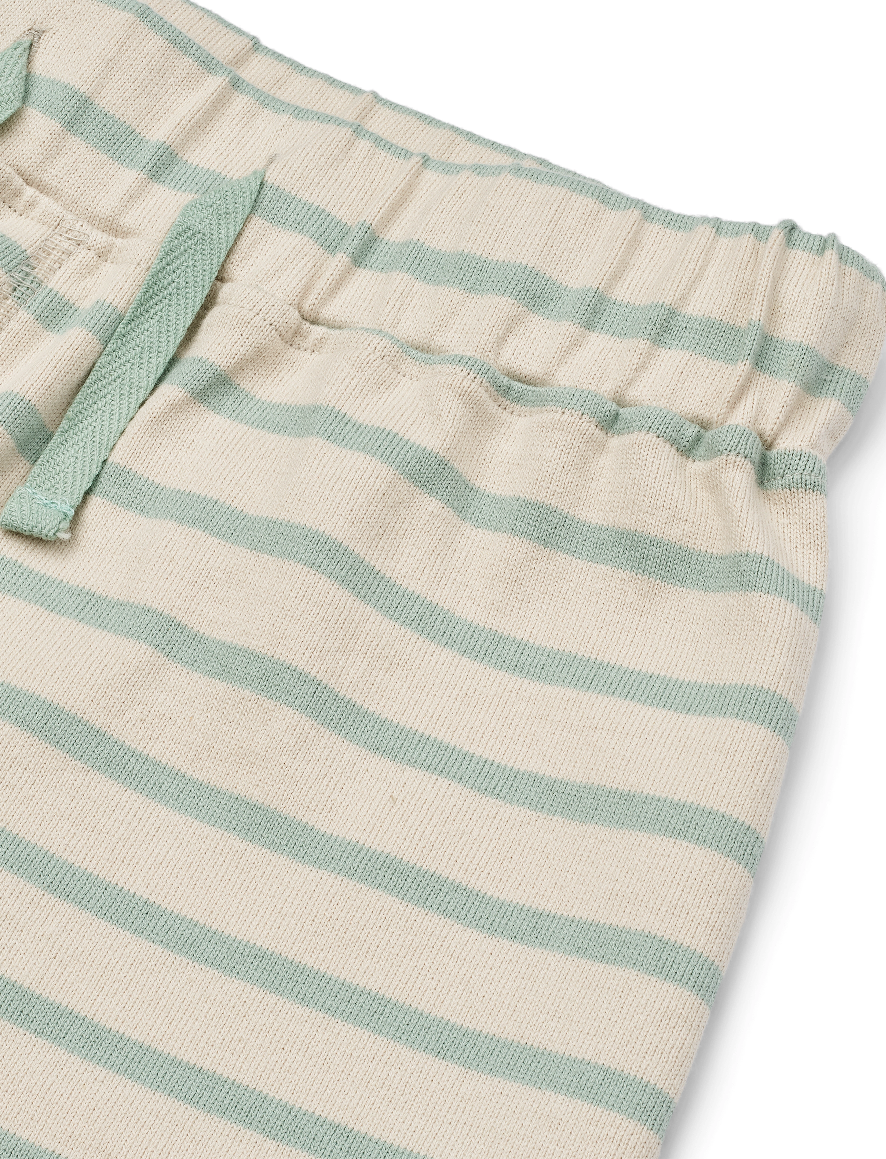 Liewood - Valdis Stripe Shorts - y/d stripe ice blue / sandy - 2
