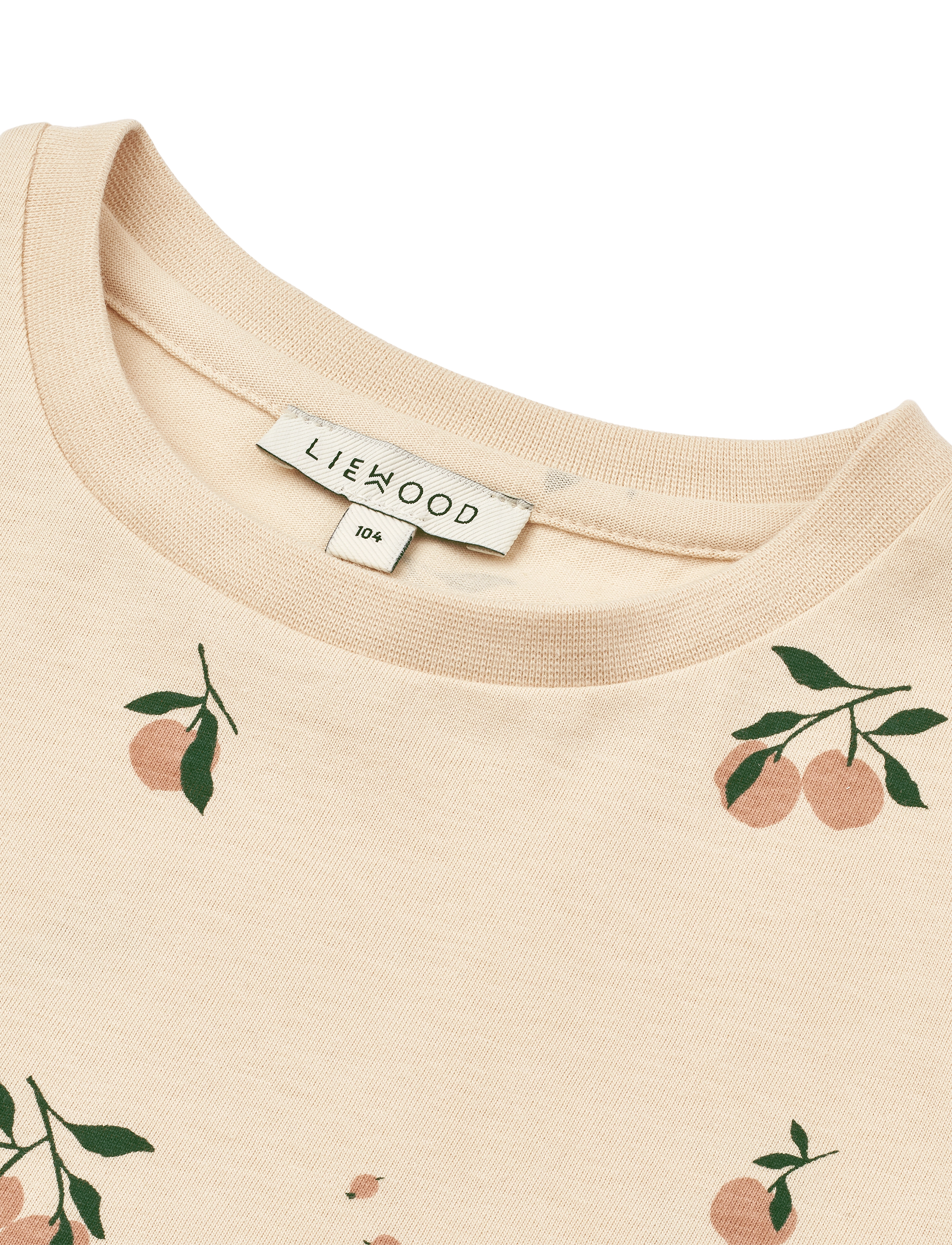 Liewood - Apia Baby Printed Shortsleeve T-shirt - peach / sea shell - 2