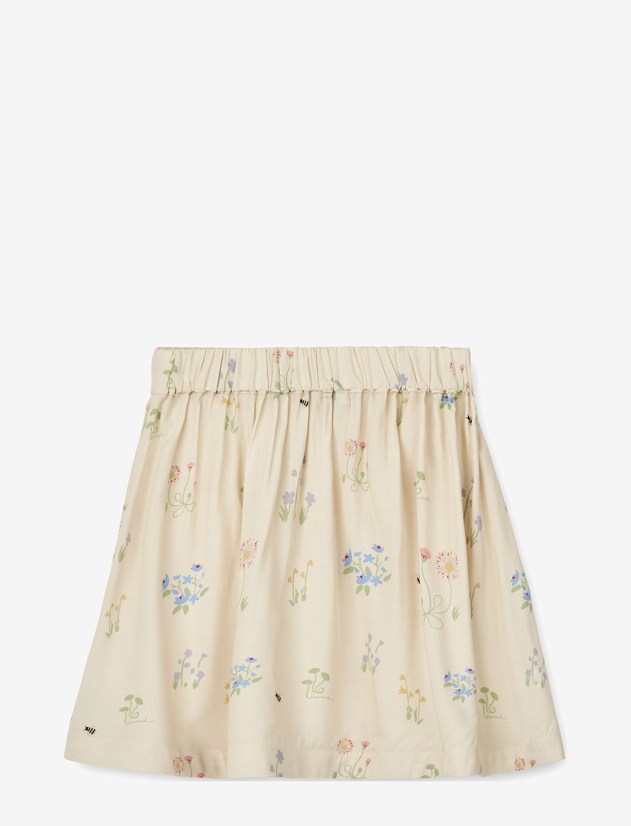 Liewood - Rosita Printed Long Skirt - kurze röcke - flora / sandy - 1