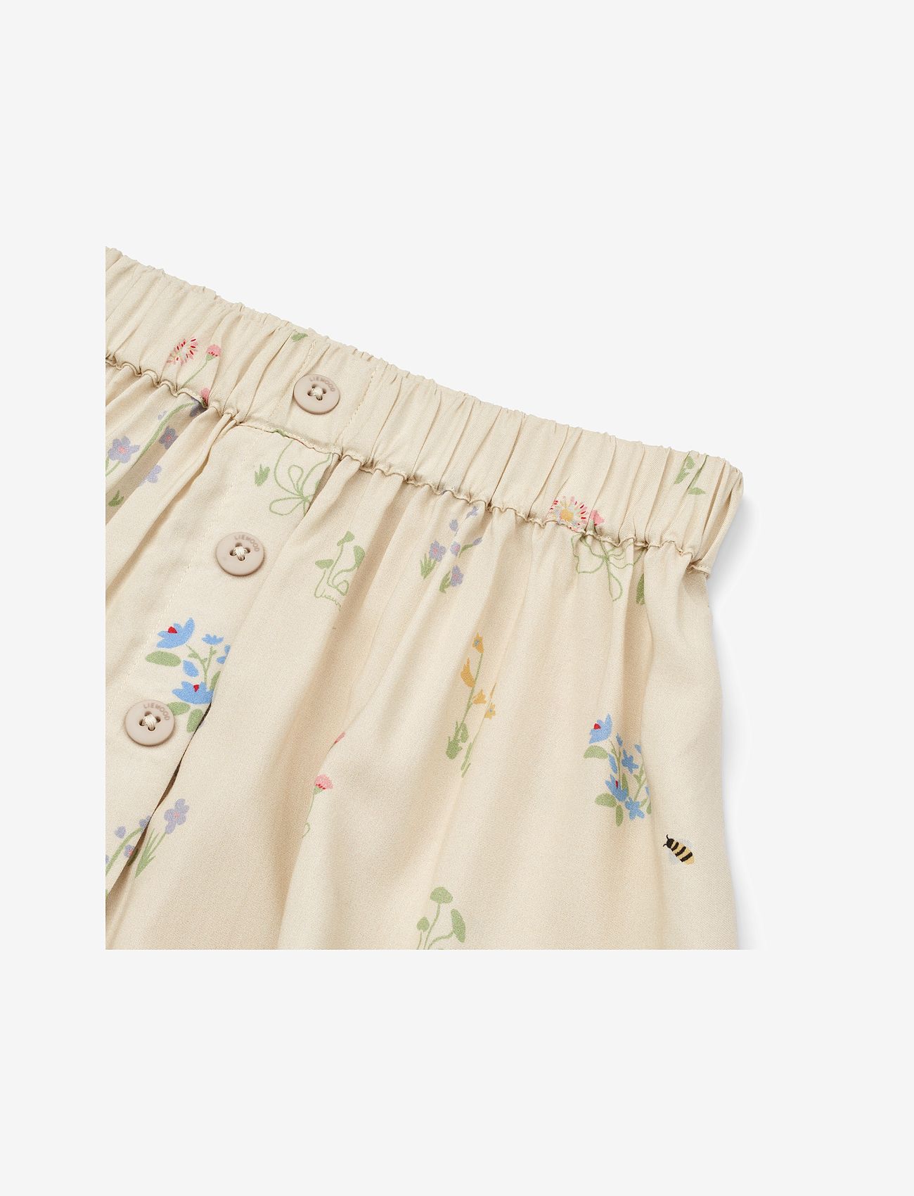 Liewood - Rosita Printed Long Skirt - kurze röcke - flora / sandy - 2