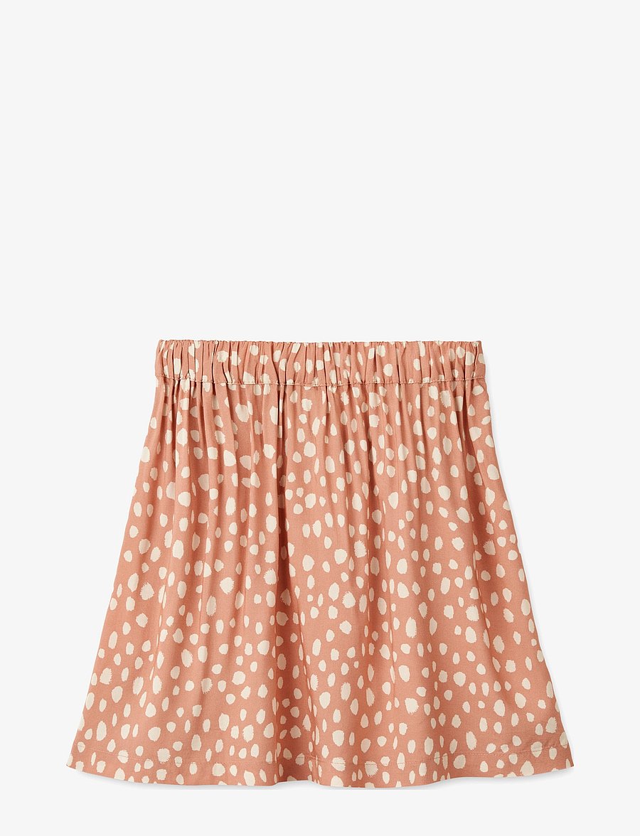 Liewood - Rosita Printed Long Skirt - jupes courtes - leo spots / tuscany rose - 1