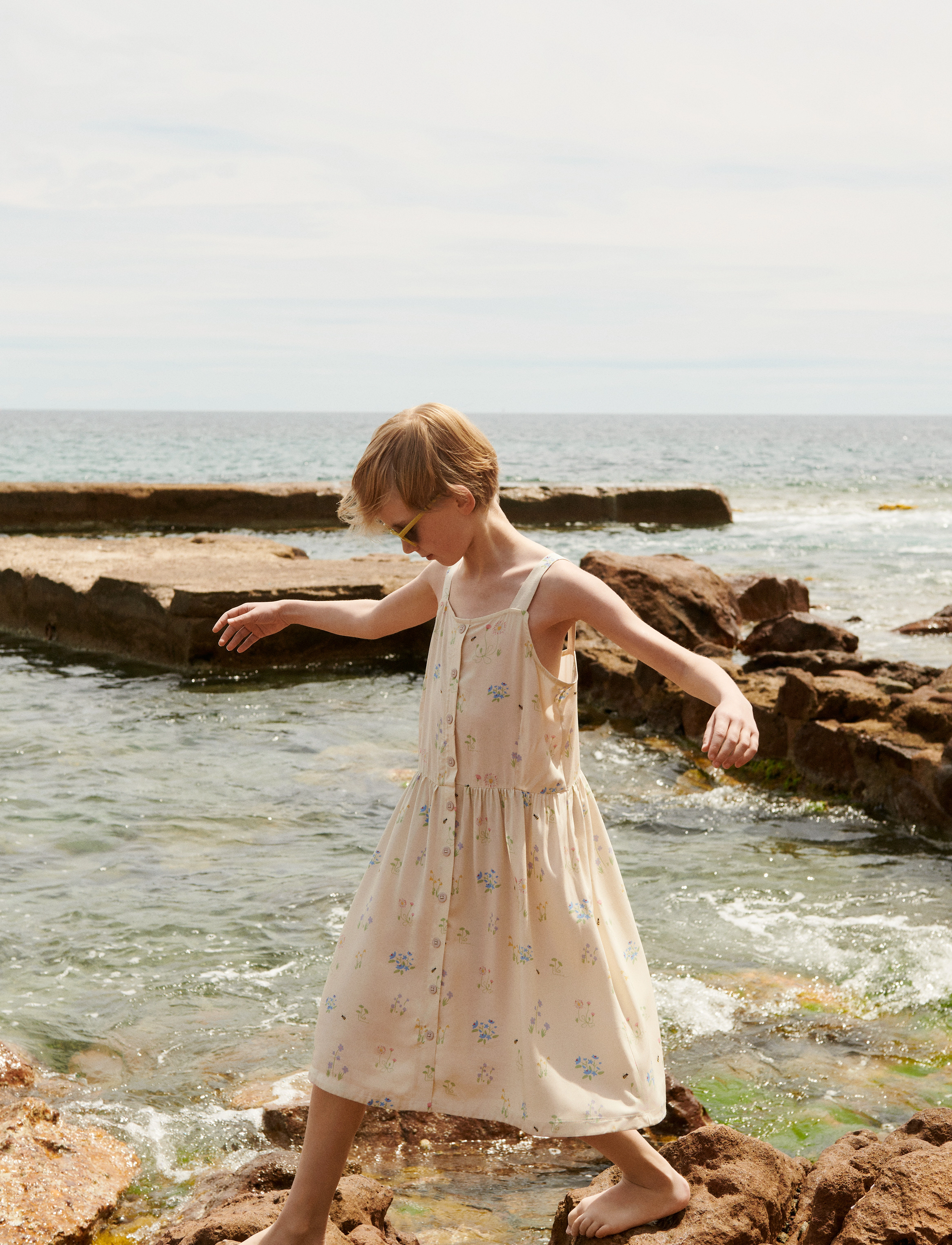 Liewood - Zia Printed Dress - flora / sandy - 5