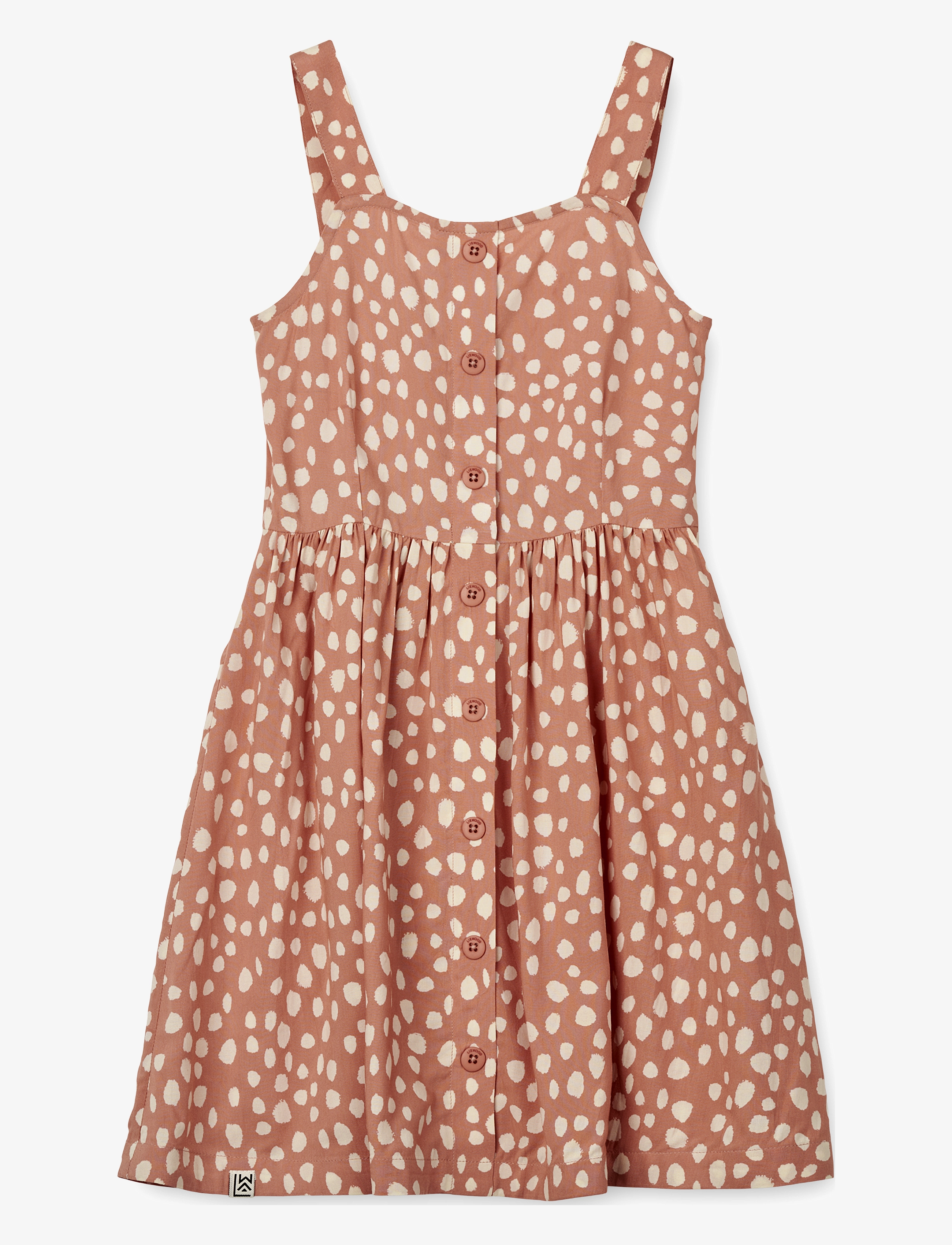 Liewood - Zia Printed Dress - leo spots / tuscany rose - 1