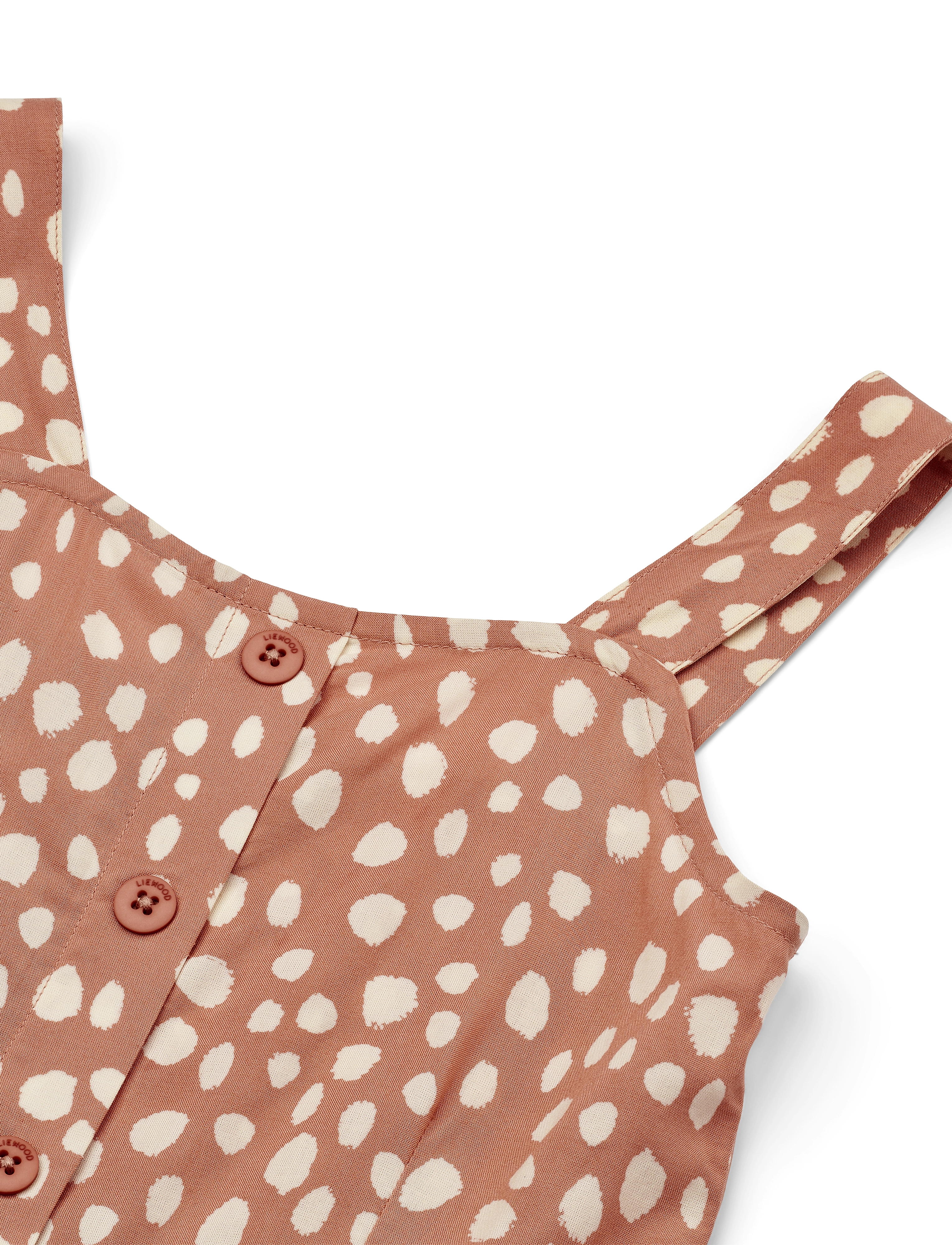 Liewood - Zia Printed Dress - leo spots / tuscany rose - 4