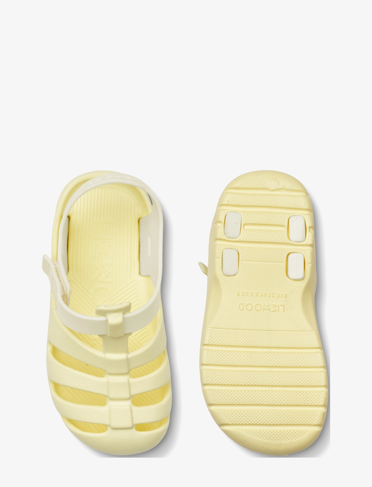 Liewood - Beau Sandals - gode sommertilbud - lemonade / cloud cream - 2