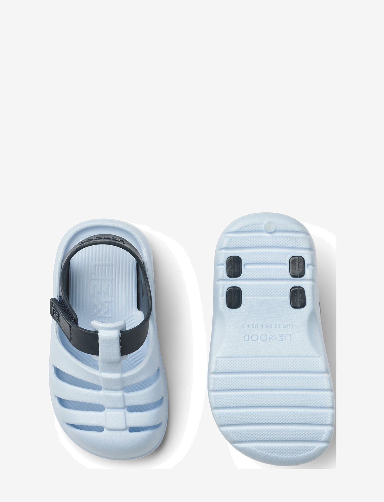 Liewood - Beau Sandals - badskor - pure sky / classic navy - 2