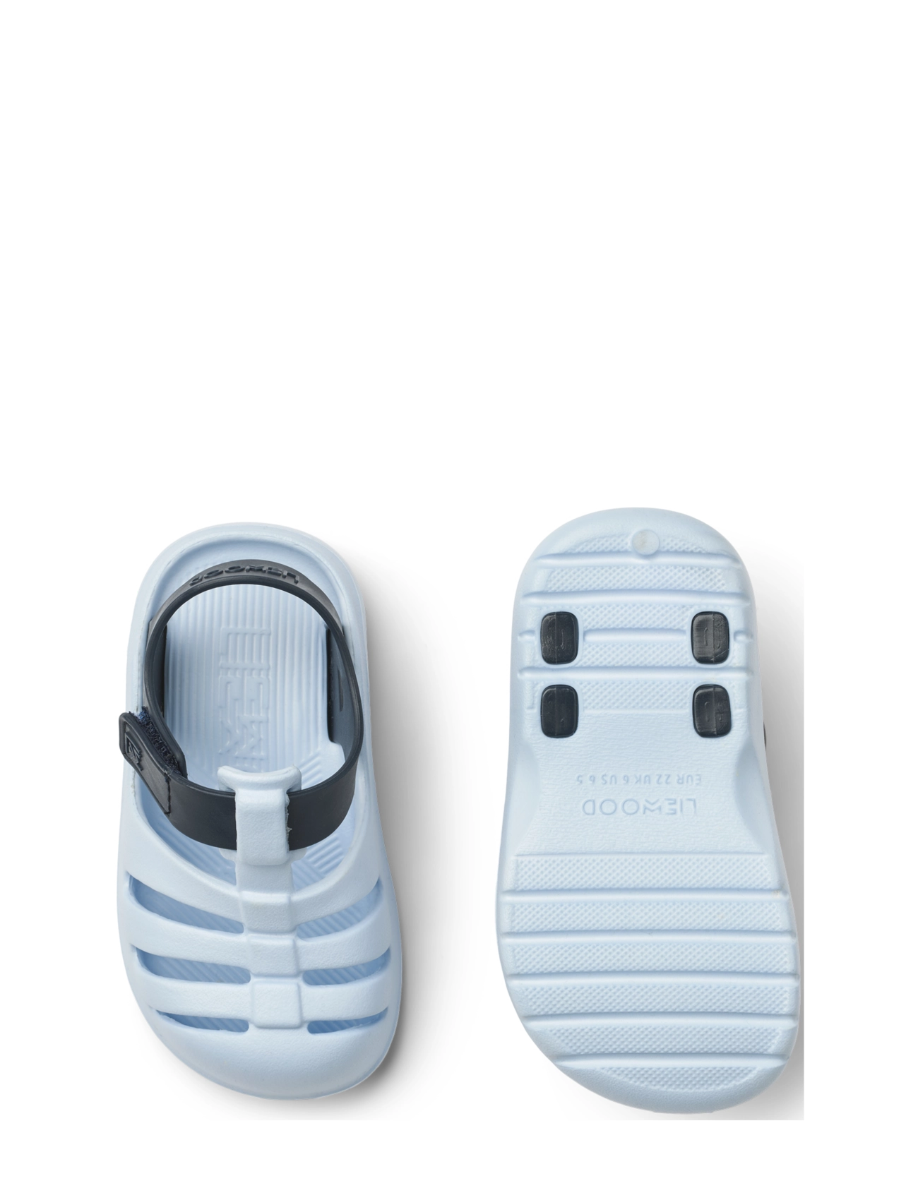 Liewood - Beau Sandals - gode sommertilbud - pure sky / classic navy - 2