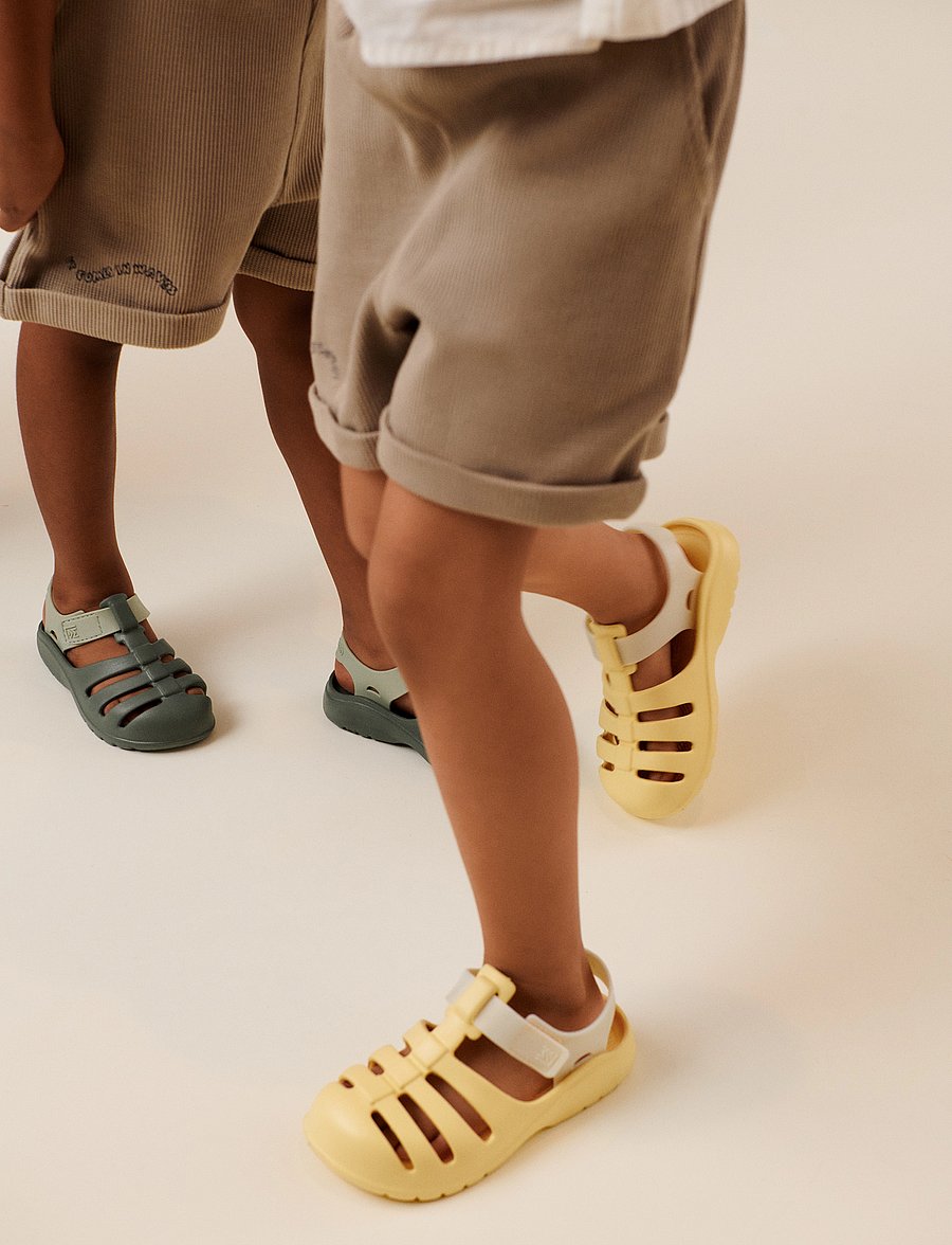 Liewood - Beau Sandals - badskor - tea / faune green - 0