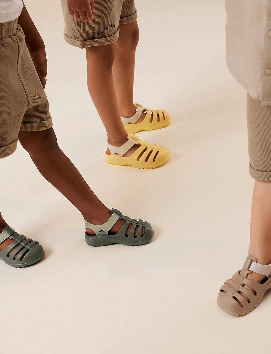 Liewood - Beau Sandals - badskor - tea / faune green - 4