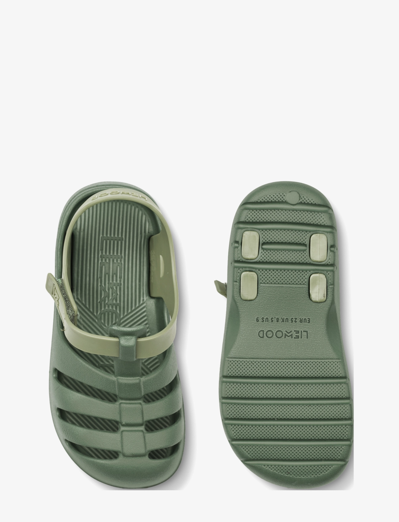 Liewood - Beau Sandals - gode sommertilbud - tea / faune green - 1
