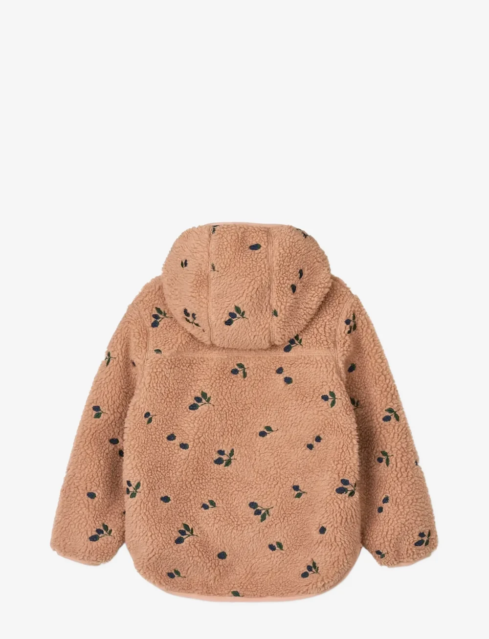 Liewood - Mara Pile Jacket - fleecejacken - berry / pale tuscany / embroidery - 1