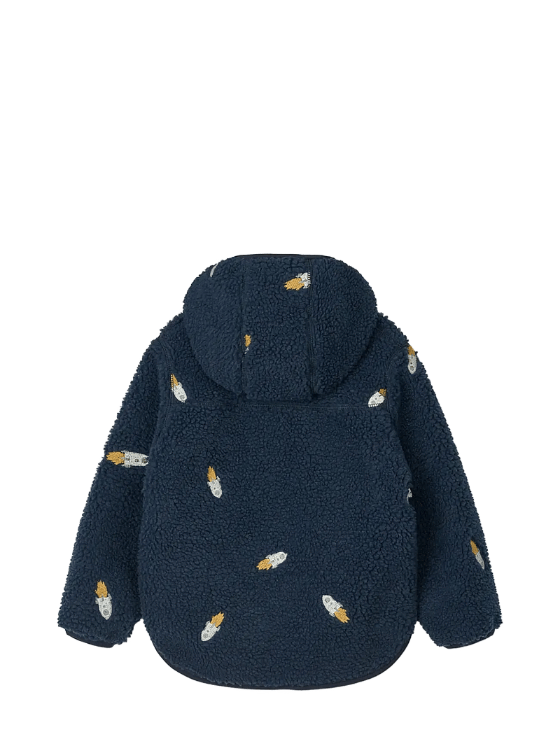 Liewood - Mara Jacket - fliisjakid - rocket / classic navy / embroidery - 1