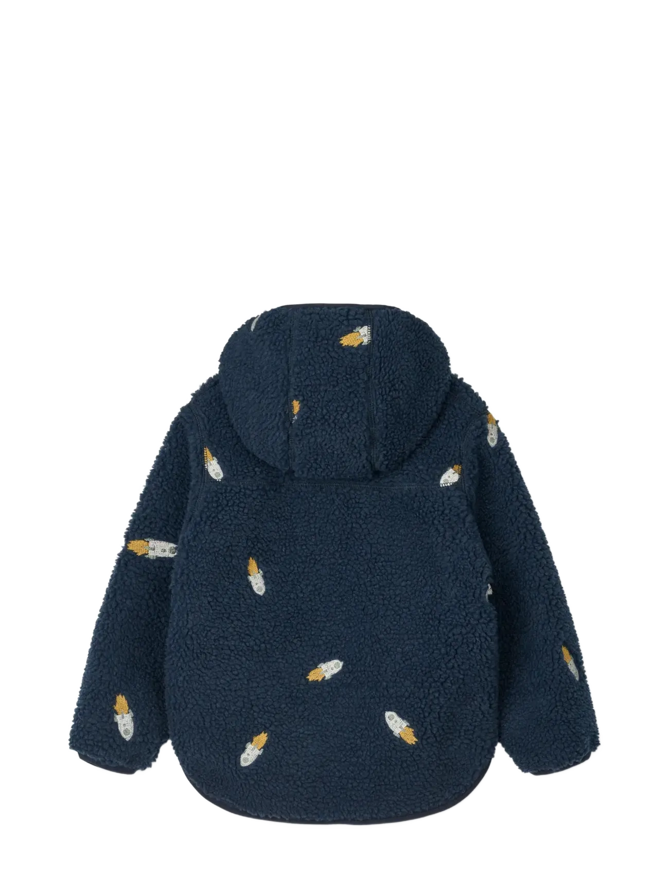 Liewood - Mara Pile Jacket - herbstjacken - rocket / classic navy / embroidery - 1