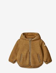 Liewood - Mara Jacket - fleece jacket - oat / golden caramel - 0