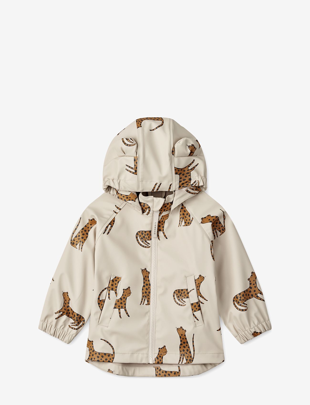 Liewood - Melodi Jacket - leopard / sandy - 0