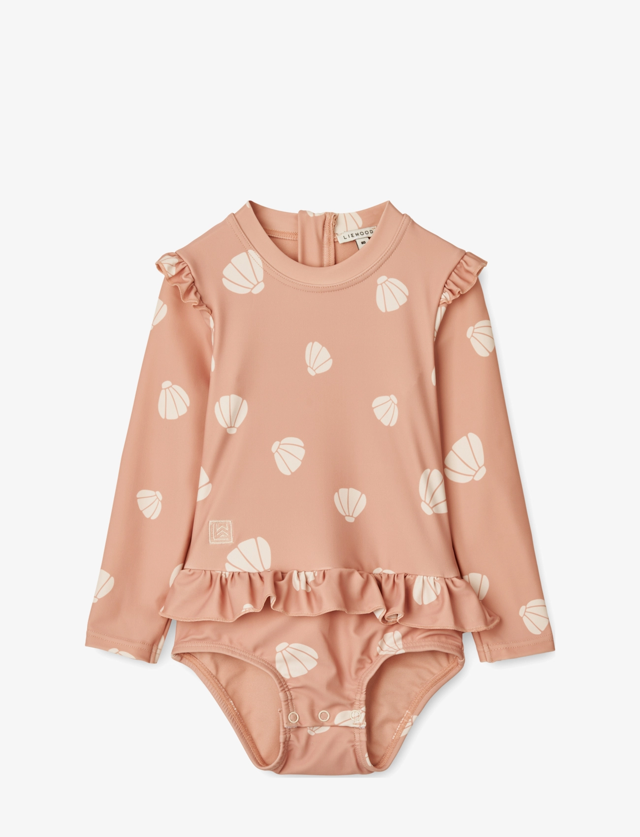 Sille Baby Printed Swimsuit - SHELL / PALE TUSCANY