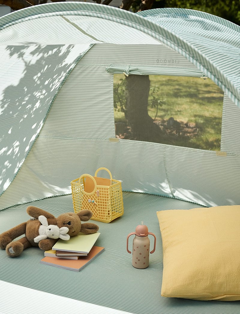 Liewood - Cassie Pop Up Tent - uv tent - peppermint / creme de la creme - 3