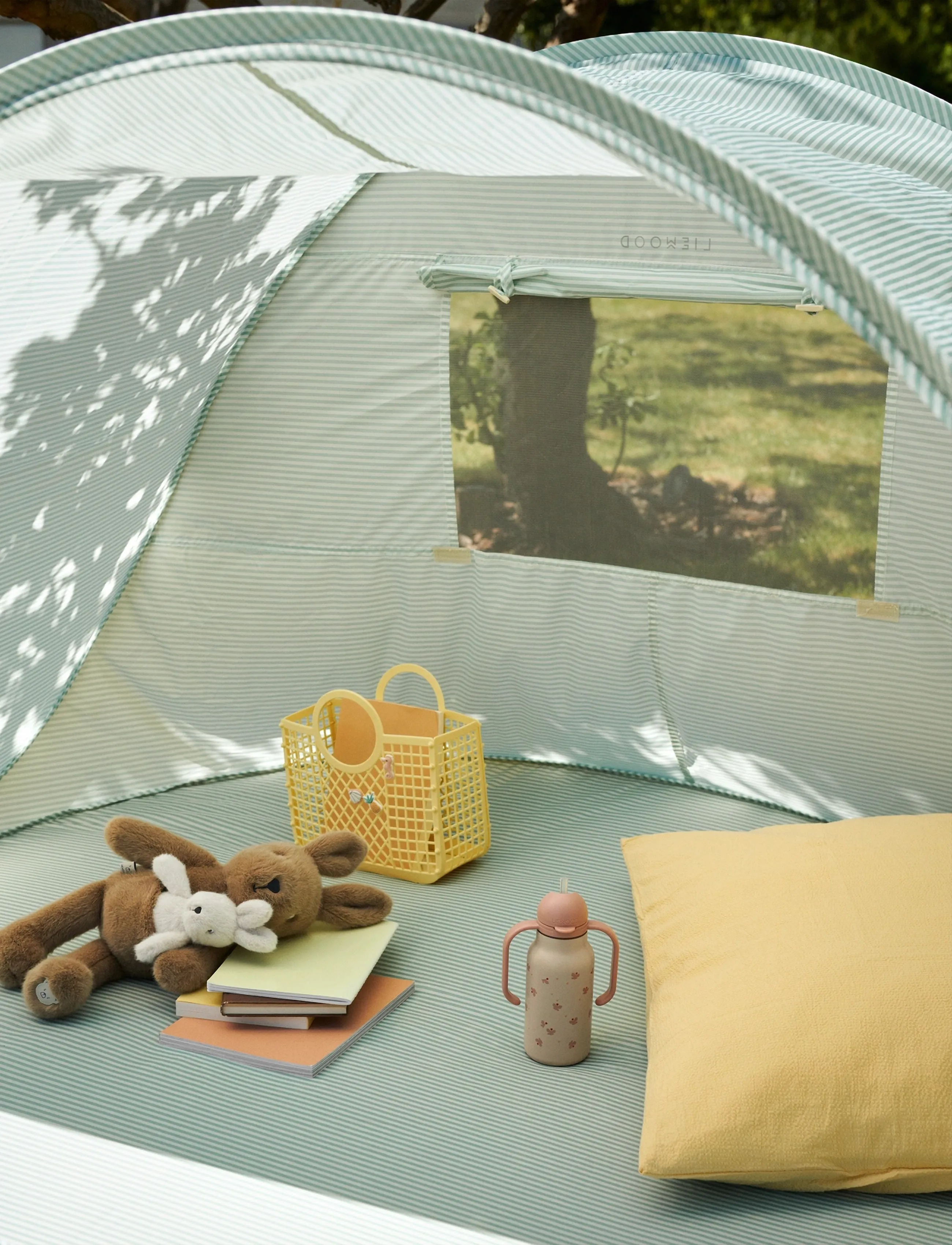 Liewood - Cassie Pop Up Tent - uv-telt - peppermint / creme de la creme - 3