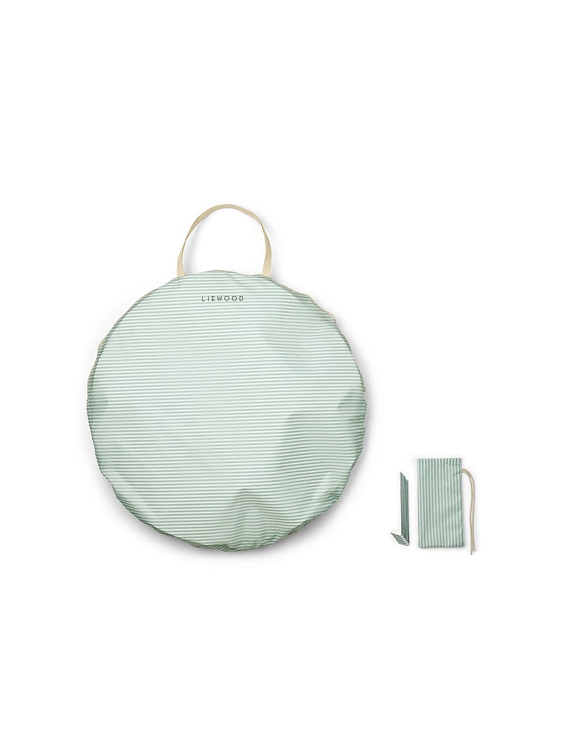 Liewood - Cassie Pop Up Tent - uv tent - peppermint / creme de la creme - 4
