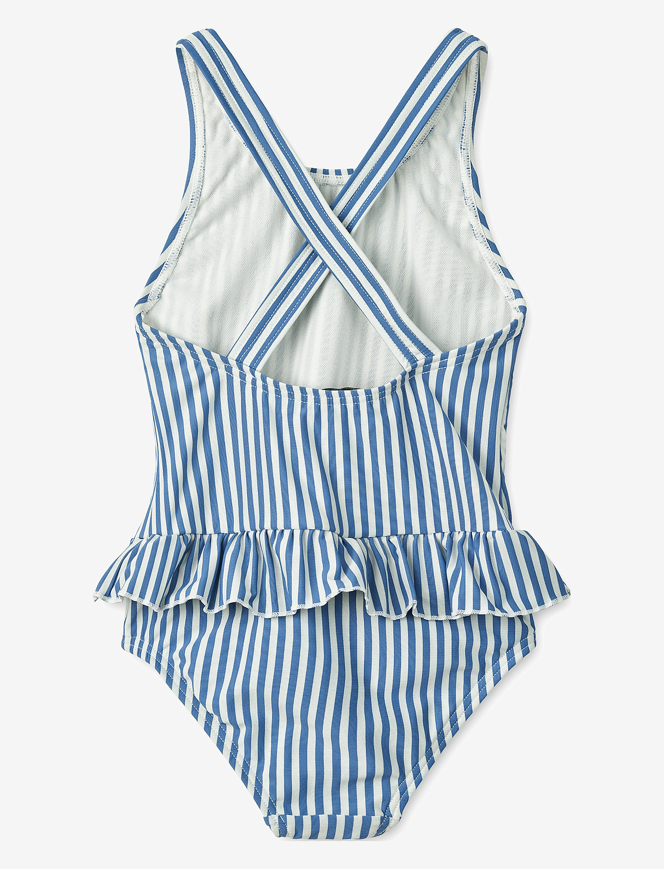 Liewood - Amara Stripe Swimsuit - y/d stripe riverside/creme de la creme - 1