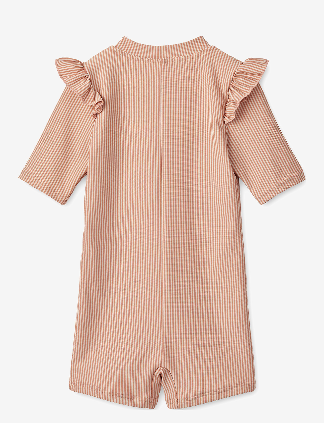 Liewood - Amel Stripe Swim Jumpsuit - y/d stripe tuscany rose / sandy - 1