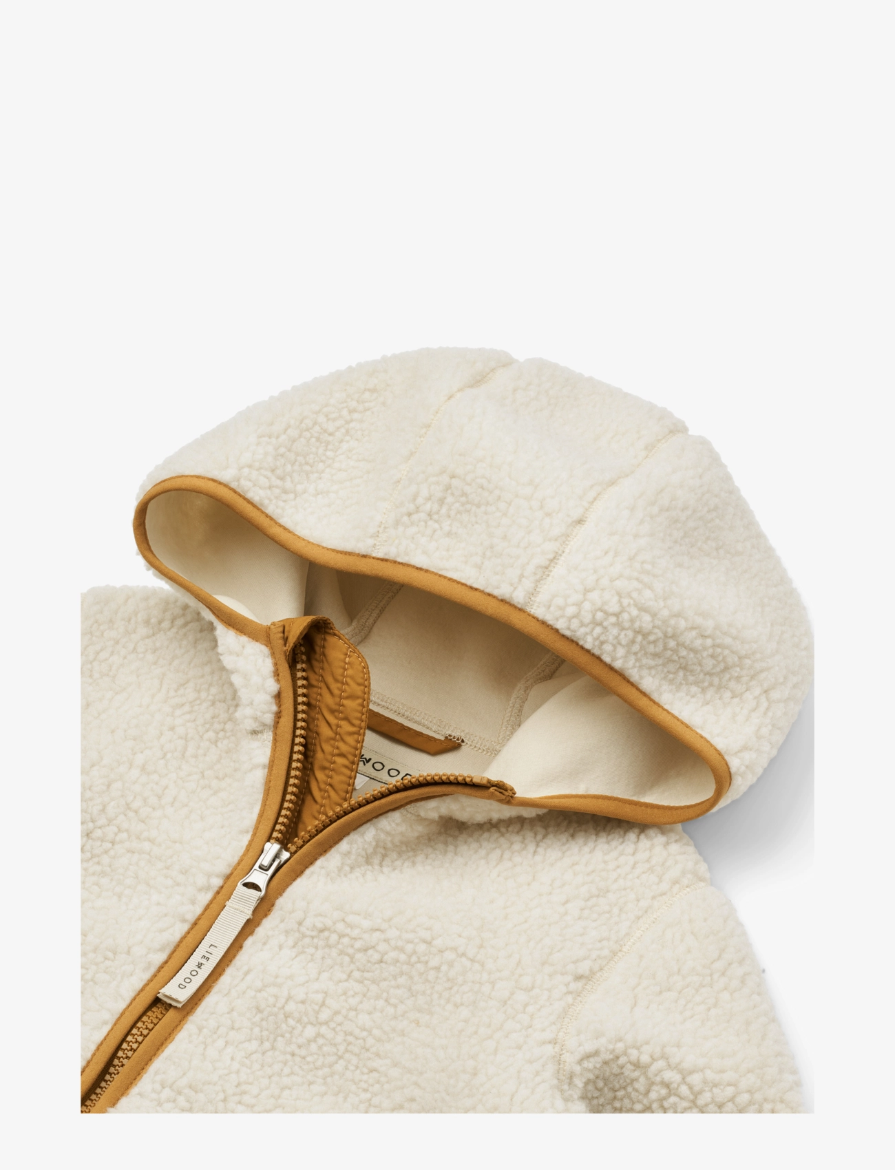 Liewood - Mara Pile Jacket - sandy / golden caramel mix - 2