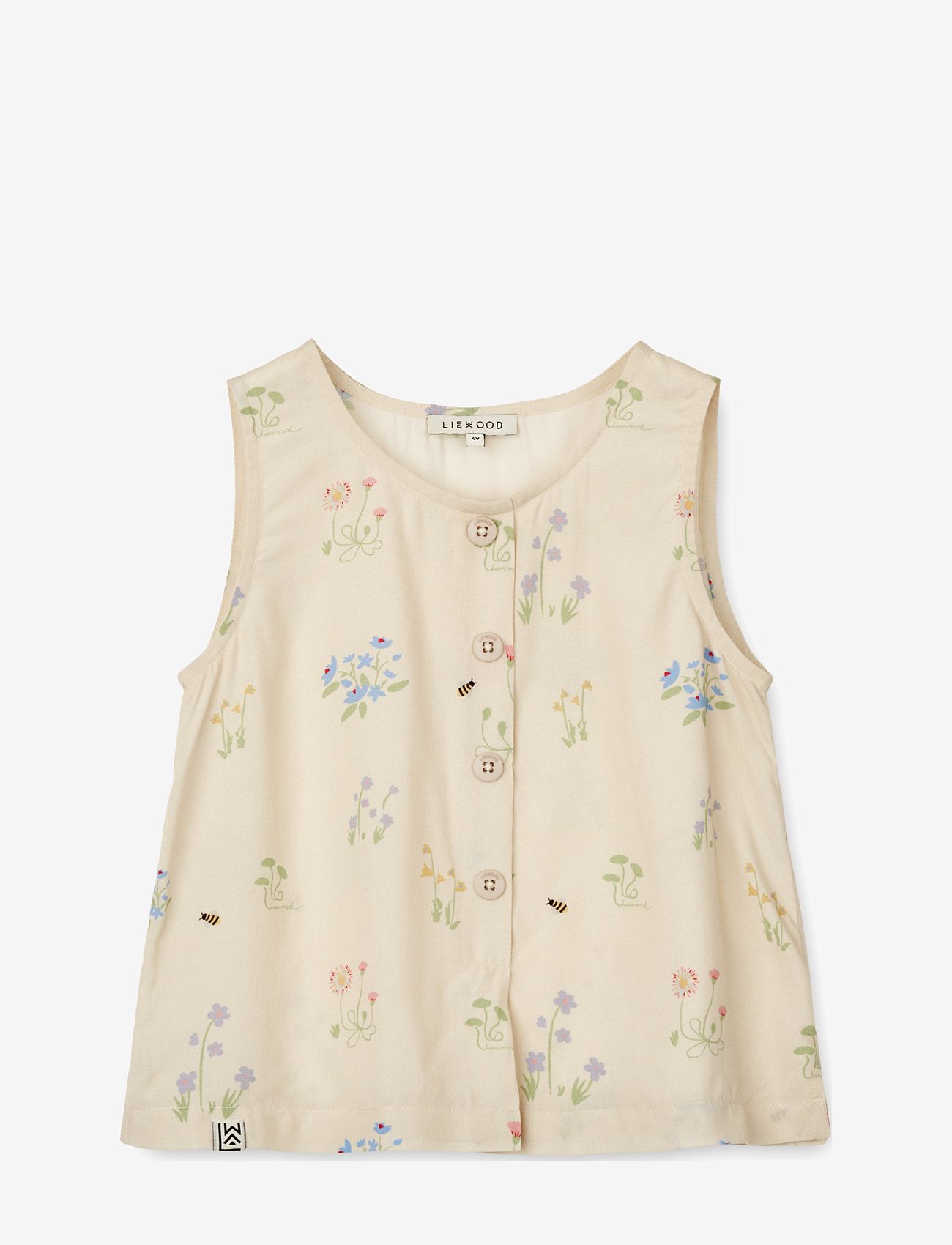 Liewood - Rosanna Printed Top - flora / sandy - 0