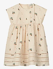 Liewood - Gudrun Printed Dress - sleeveless baby dresses - peach / sea shell - 0