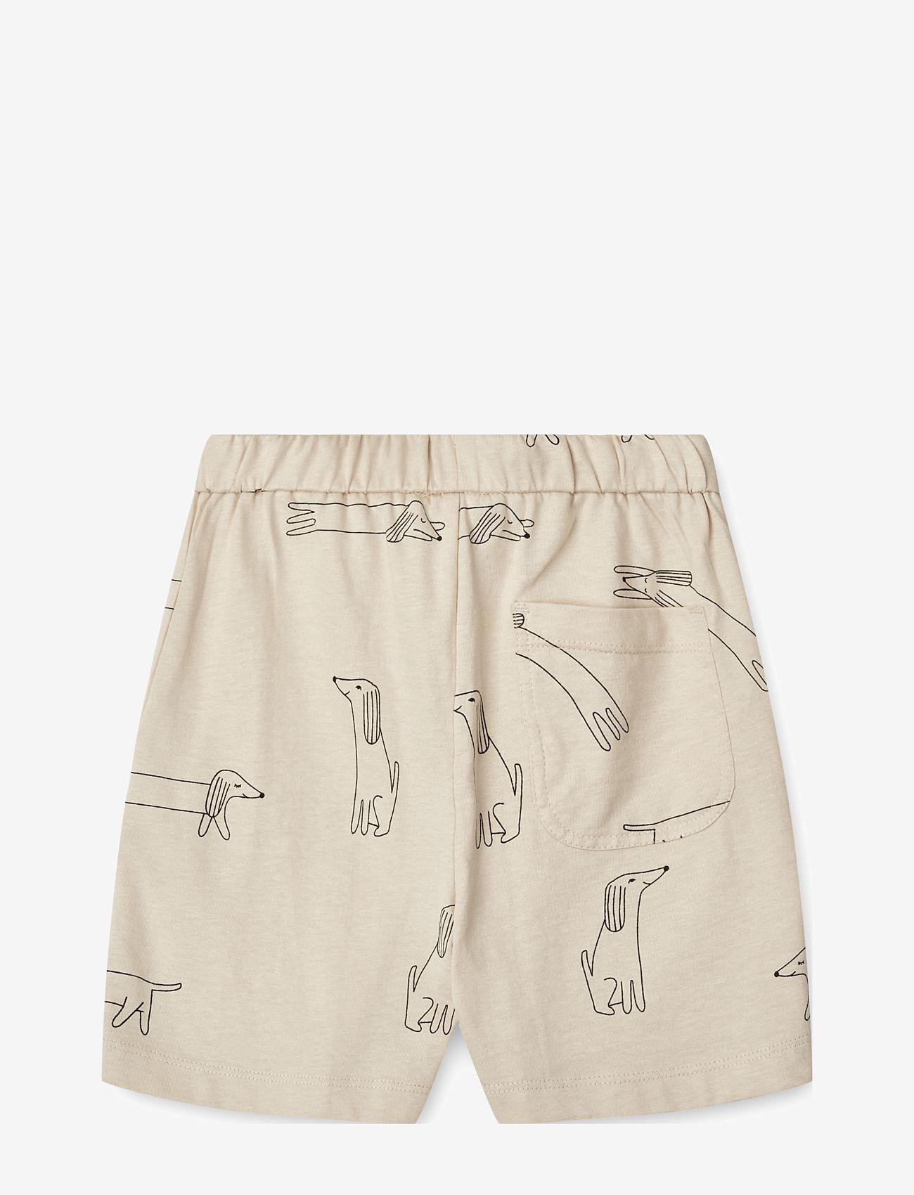 Liewood - Bako Printed Shorts - dogs / sandy - 1