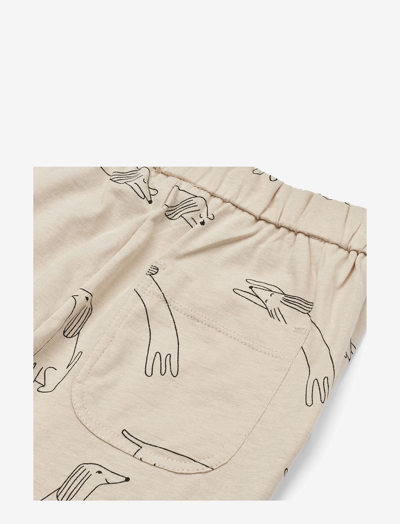 Liewood - Bako Printed Shorts - dogs / sandy - 2