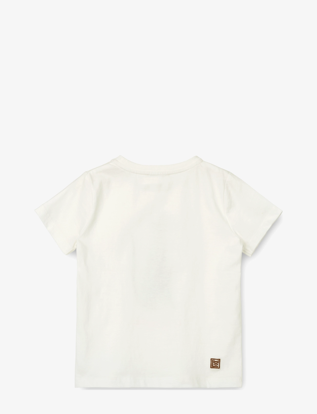 Liewood - Apia Placement Shortsleeve T-shirt - leopard / crisp white - 1