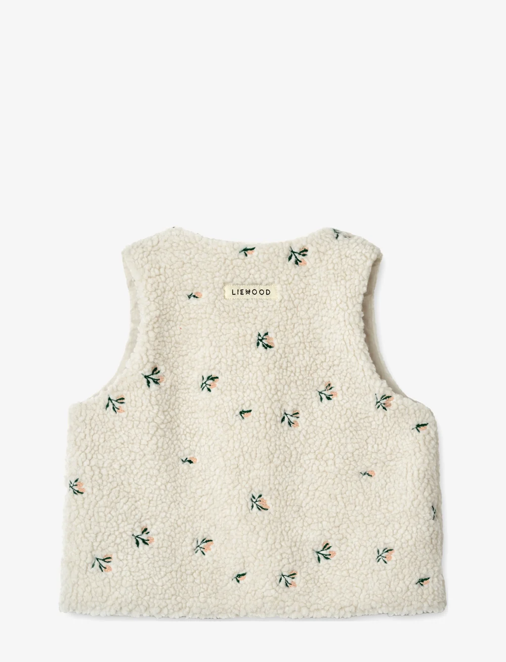 LIEWOOD Helgo Pile Embroidery Vest Peach / Sandy Embroidery LIEWOOD Helgo Pile Embroidery Vest Peach / Sandy Embroidery