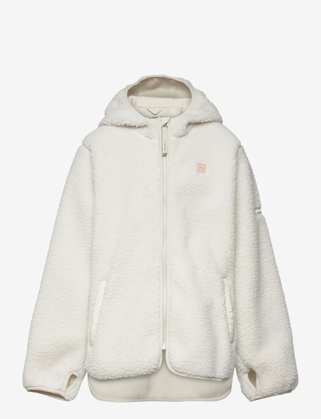 Liewood - Mara Pile Embroidery Jacket - leopard / sandy - 0