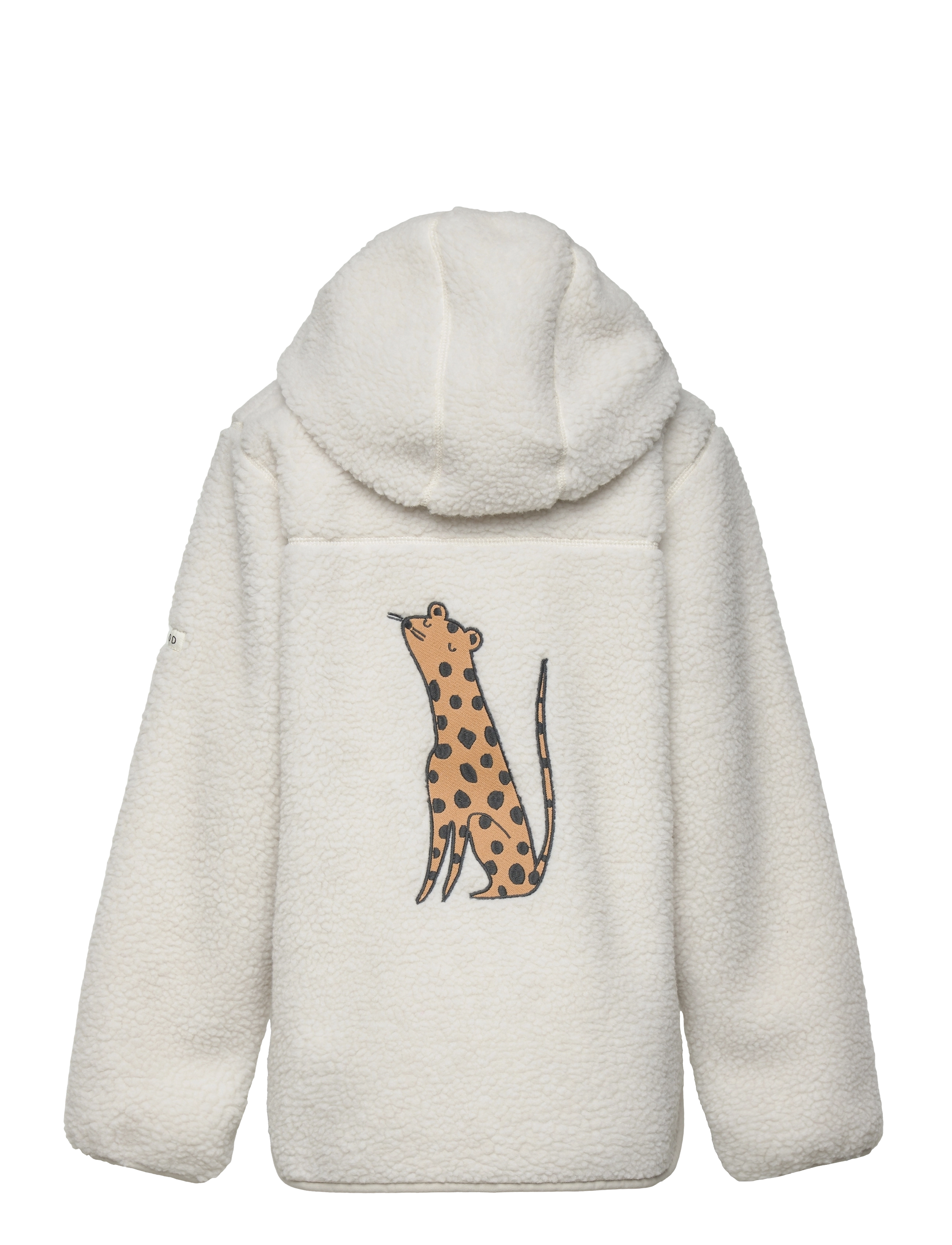 Liewood - Mara Pile Embroidery Jacket - leopard / sandy - 1