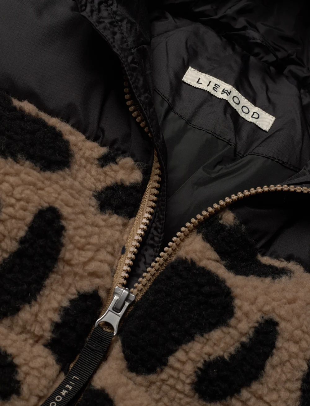 Liewood - Niko Pile Jacket - fleecejacken - mega leo / oat mix - 2