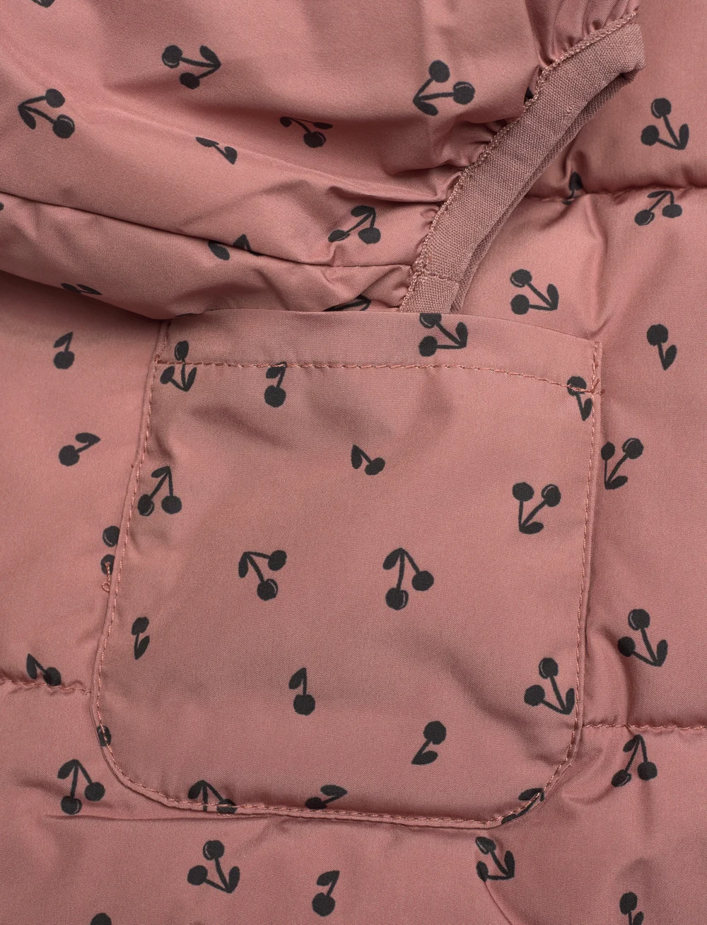 Liewood - Giovanna Jacket - talvejope - cherries / dark rosetta - 3