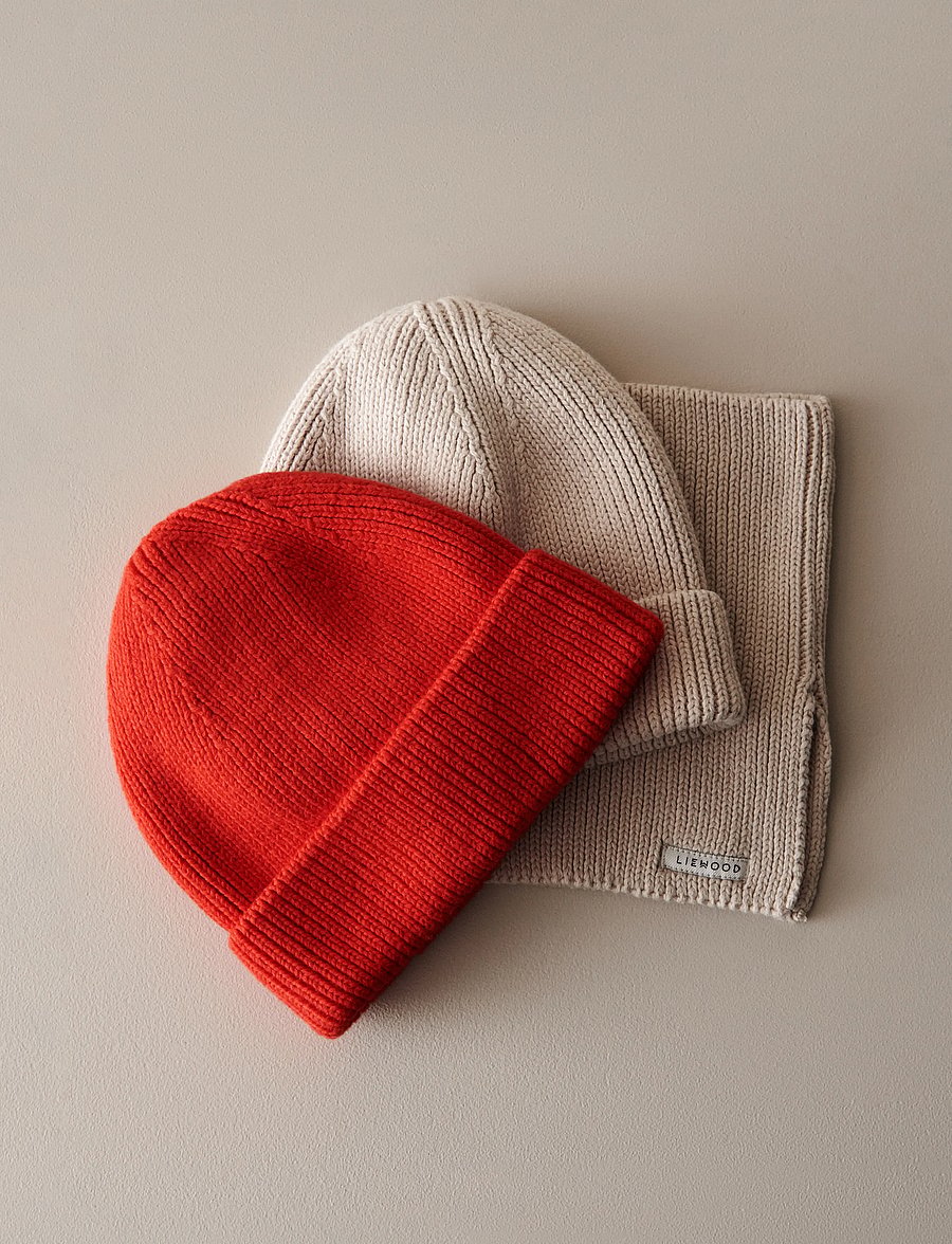 Liewood - Lina Hamper - beanies - sandy - 0