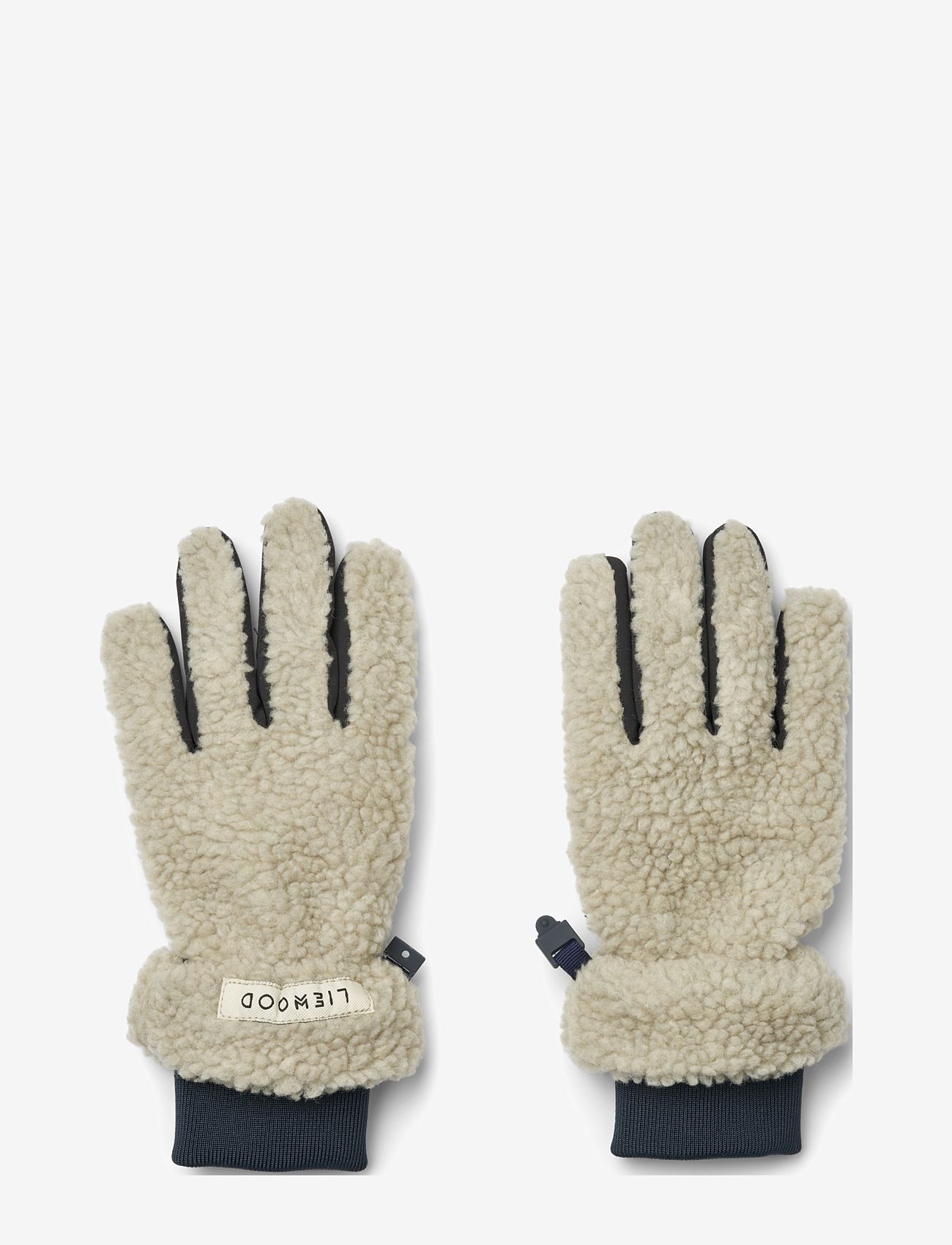 Liewood - Demi Pile Gloves - julegaver under 500kr - mist / classic navy - 0
