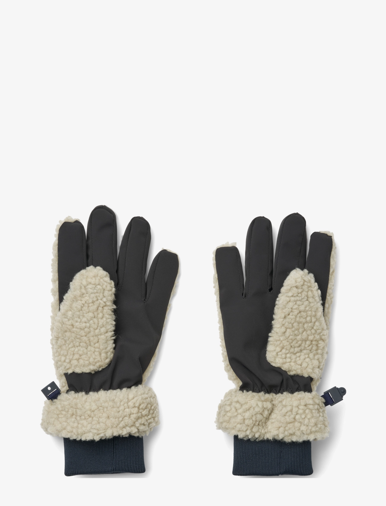 Liewood - Demi Pile Gloves - mist / classic navy - 1
