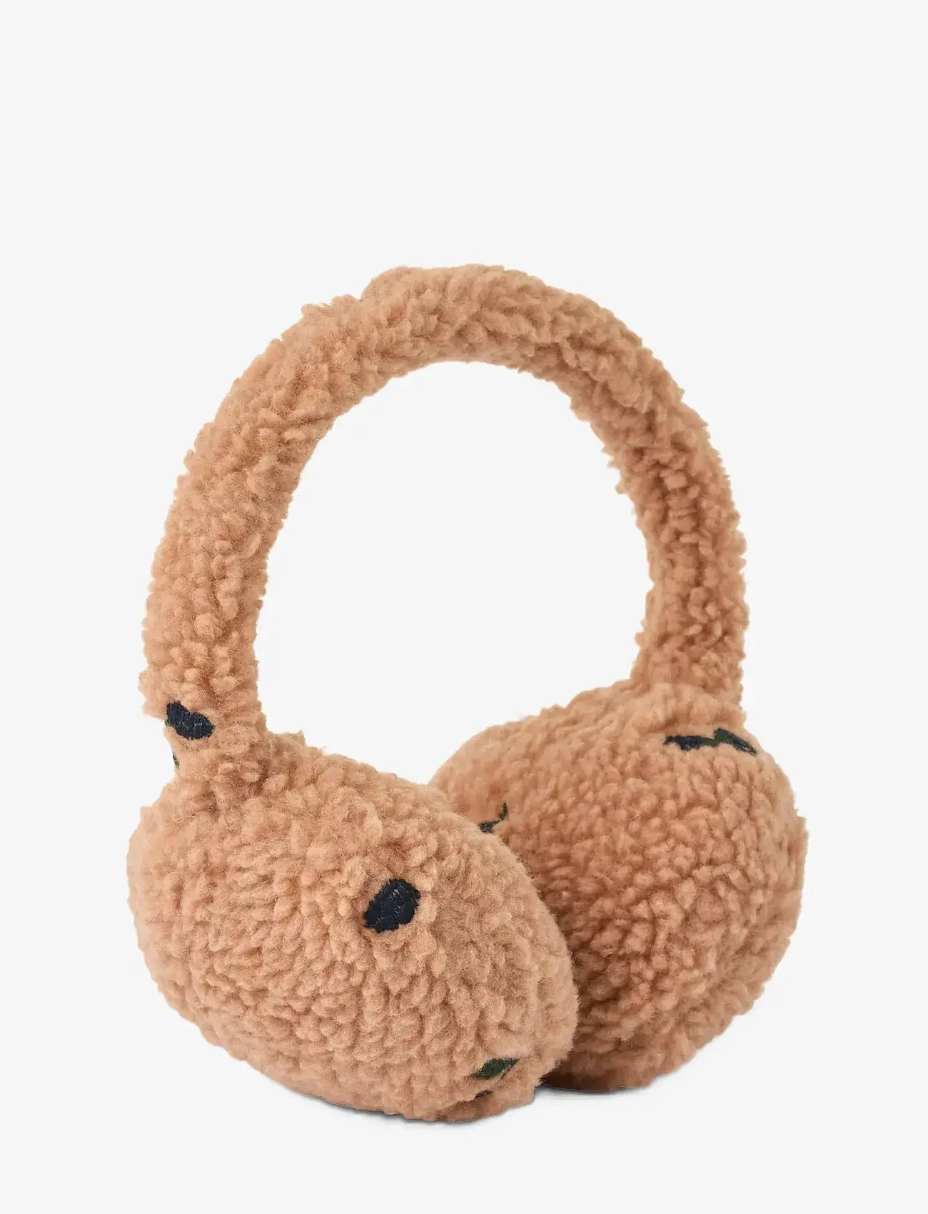 Liewood - Albero Pile Earwarmers - earmuffs - berry / pale tuscany / embroidery - 0