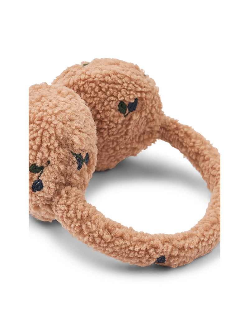 Liewood - Albero Pile Earwarmers - earmuffs - berry / pale tuscany / embroidery - 1