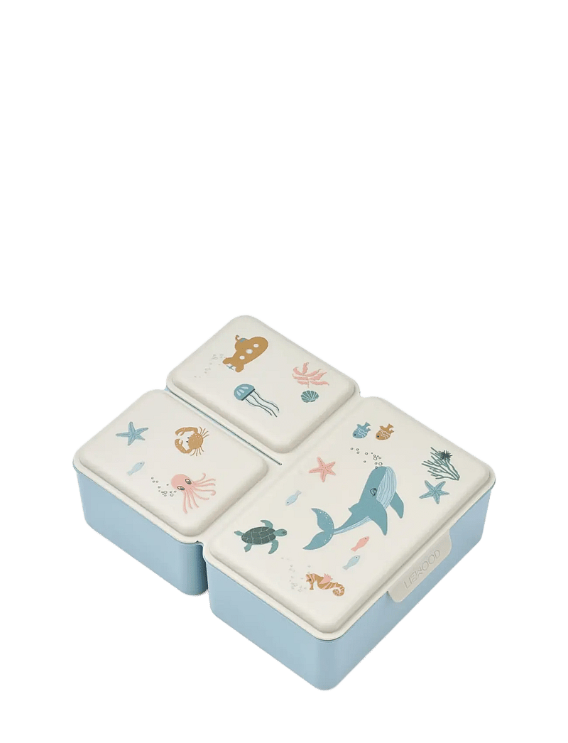 Liewood - Driss Lunchbox - lunchlådor - sea creature / sandy - 0