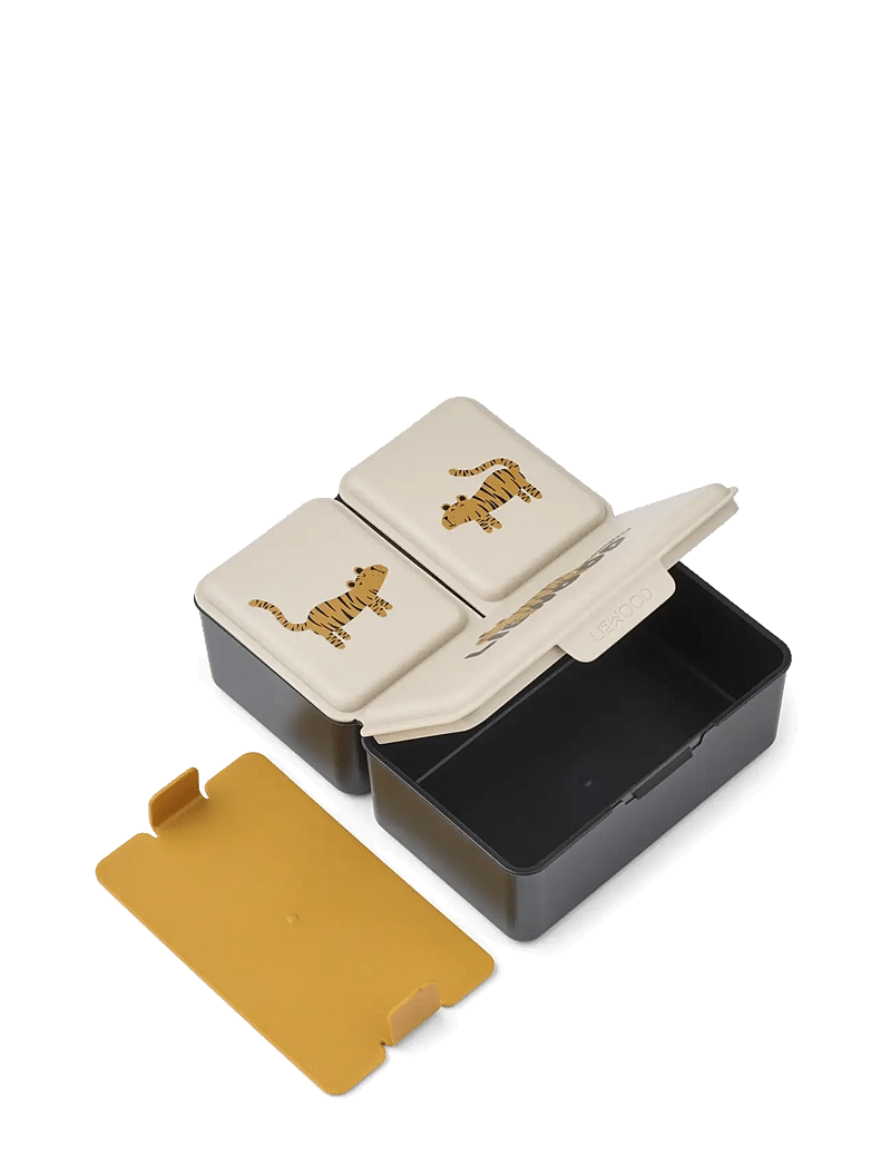 Liewood - Driss Lunchbox - lunchlådor - tiger / sandy - 1