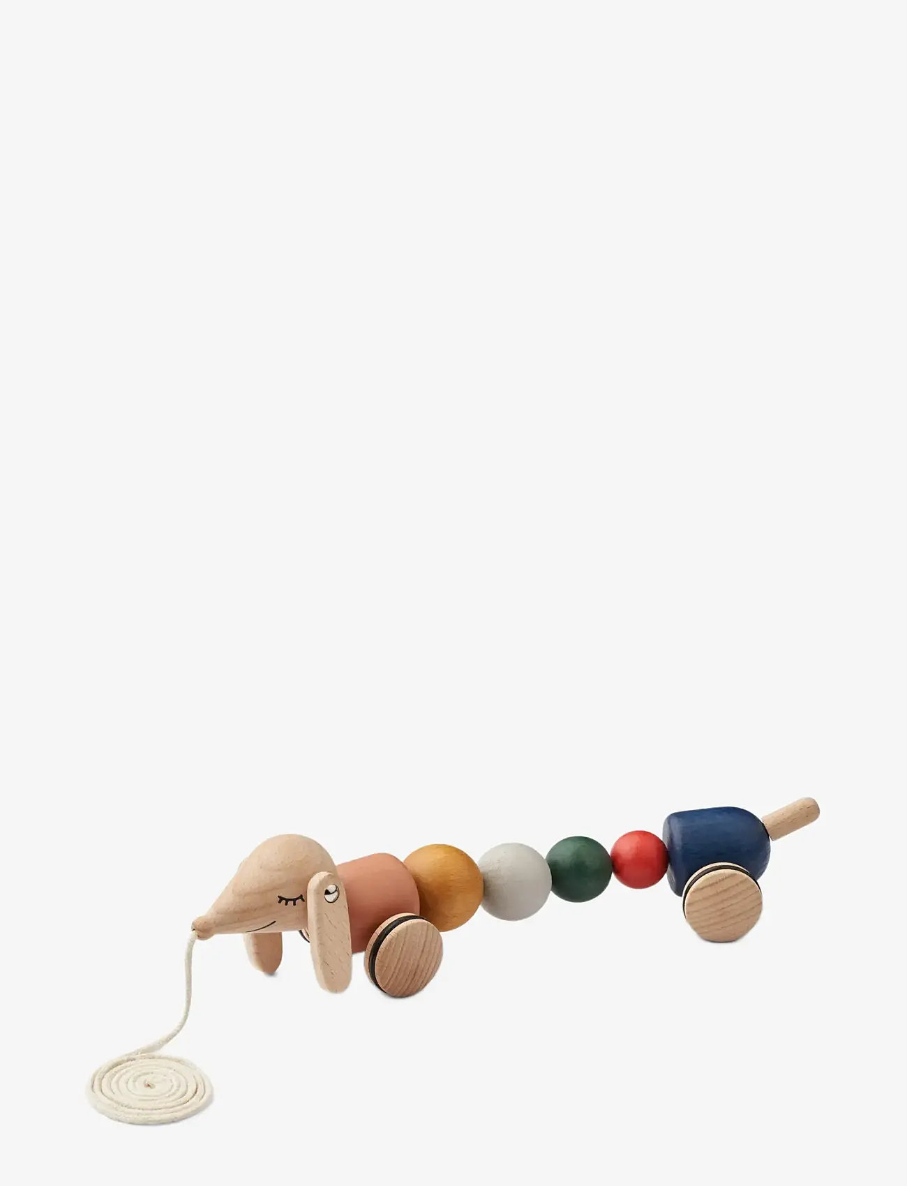 Liewood - Barthes Pull Along Toy - golden caramel multi mix - 0