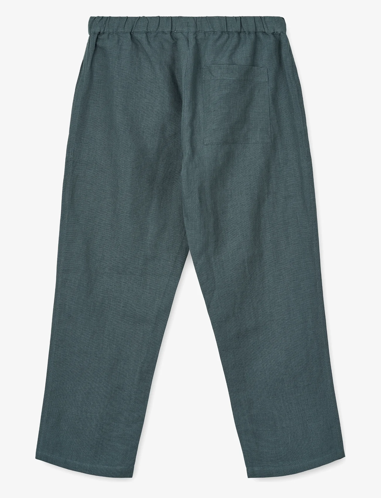 Liewood - Orlando Linen Pants - pantalon pour bébé - whale blue - 1