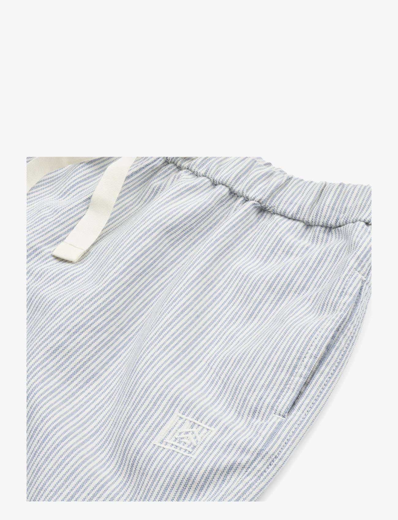 Liewood - Madison Stripe Shorts - y/d stripe riverside / creme de la creme - 2