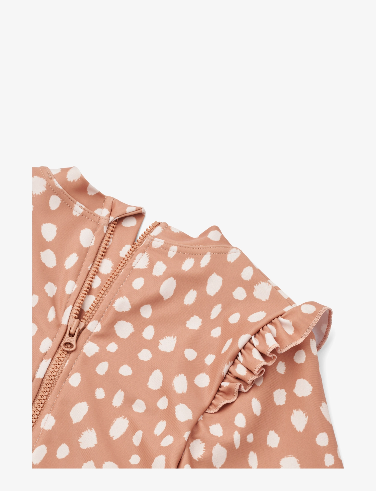 Liewood - Sille Printed Swimsuit - leo spots / tuscany rose - 2