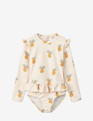 Liewood - Sille Printed Swimsuit - maillots 1 pièce - pineapples /  cloud cream - 0