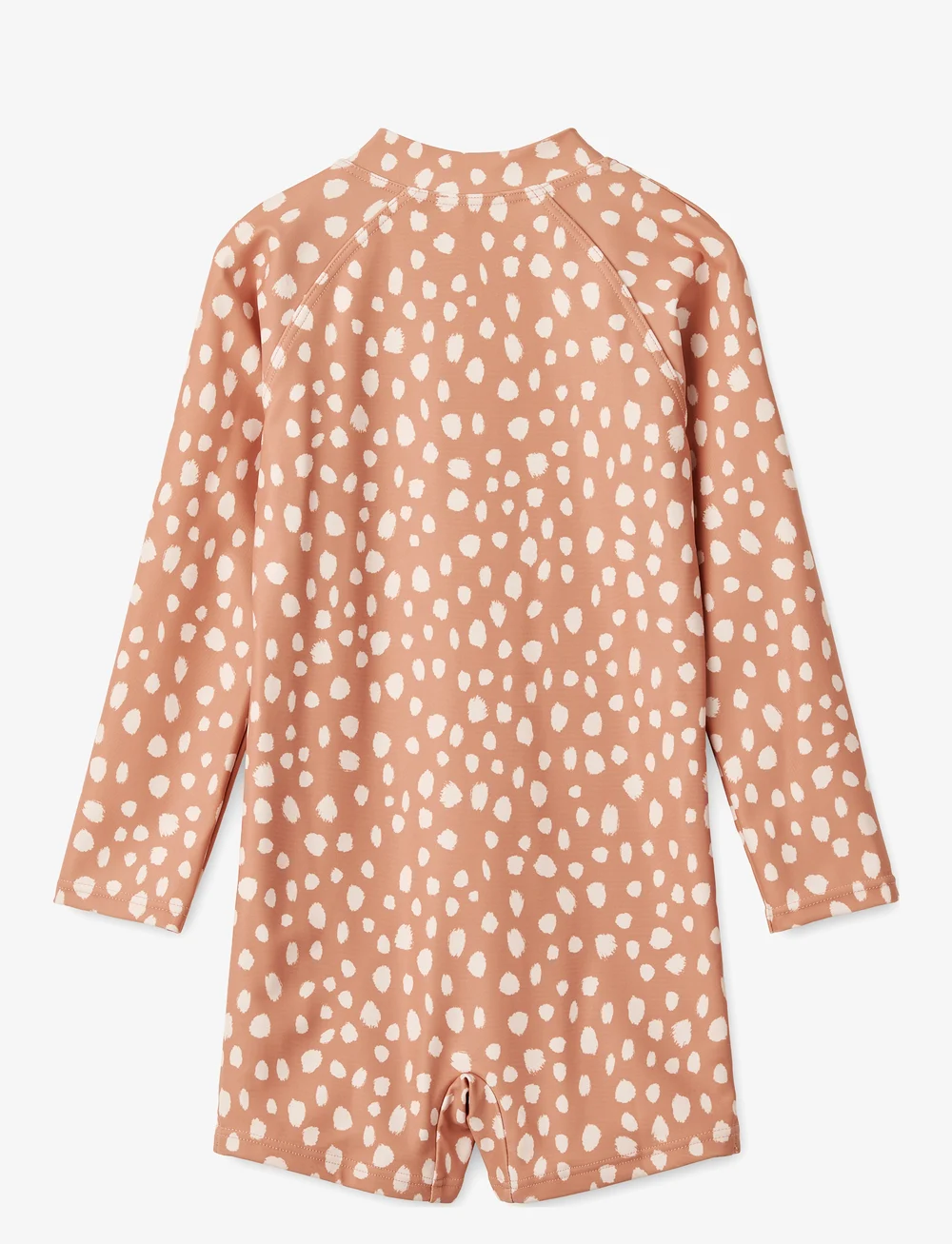 Liewood - Max Printed Longsleeve Swim Jumpsuit - uimapuvut - leo spots / tuscany rose - 1