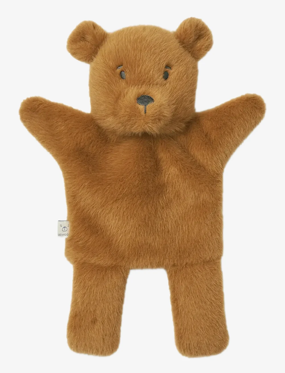Liewood - Honor Bear Hand Puppet - knuffeldieren - golden caramel - 0
